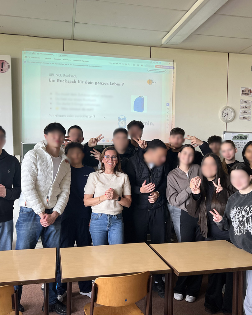 Workshop an einer Schule
