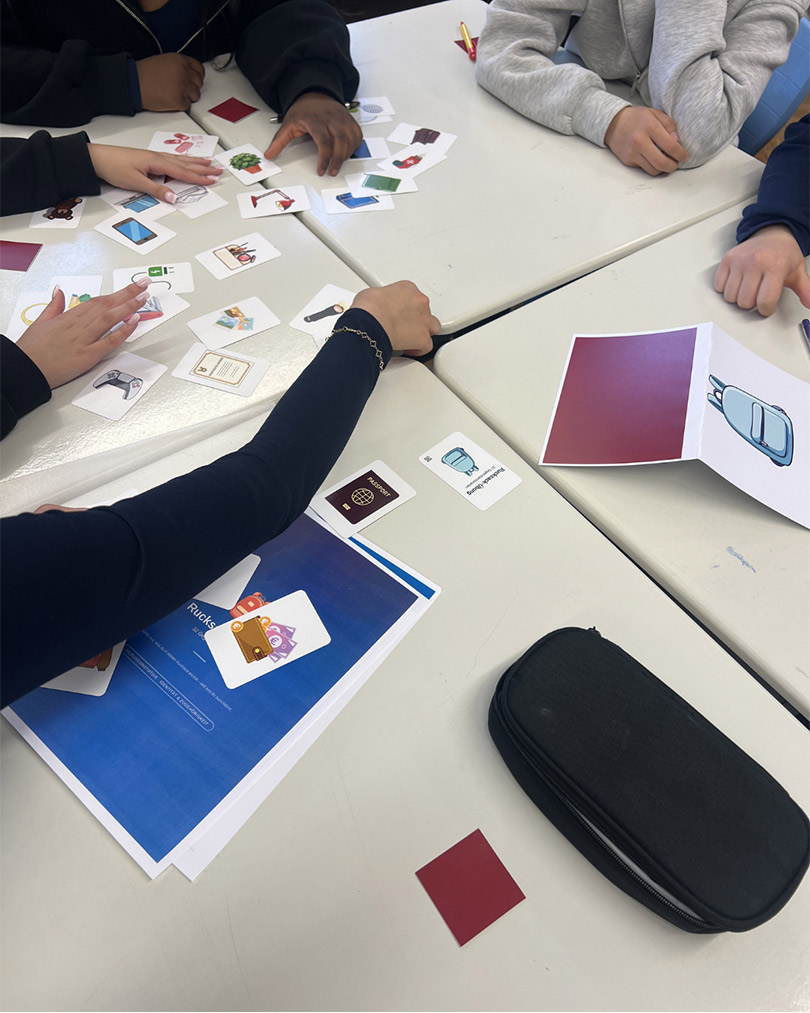 Workshop an einer Schule